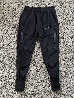 ASRV Tetra-Lite Tech High Rib Jogger Pants Black DSG-0690 Men’s Size Small